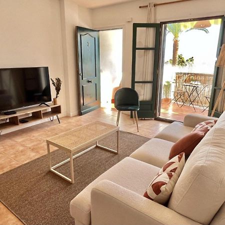 Casa La Aguanosa Con Piscina Y Vistas Al Mar Apartamento Frigiliana Exterior foto