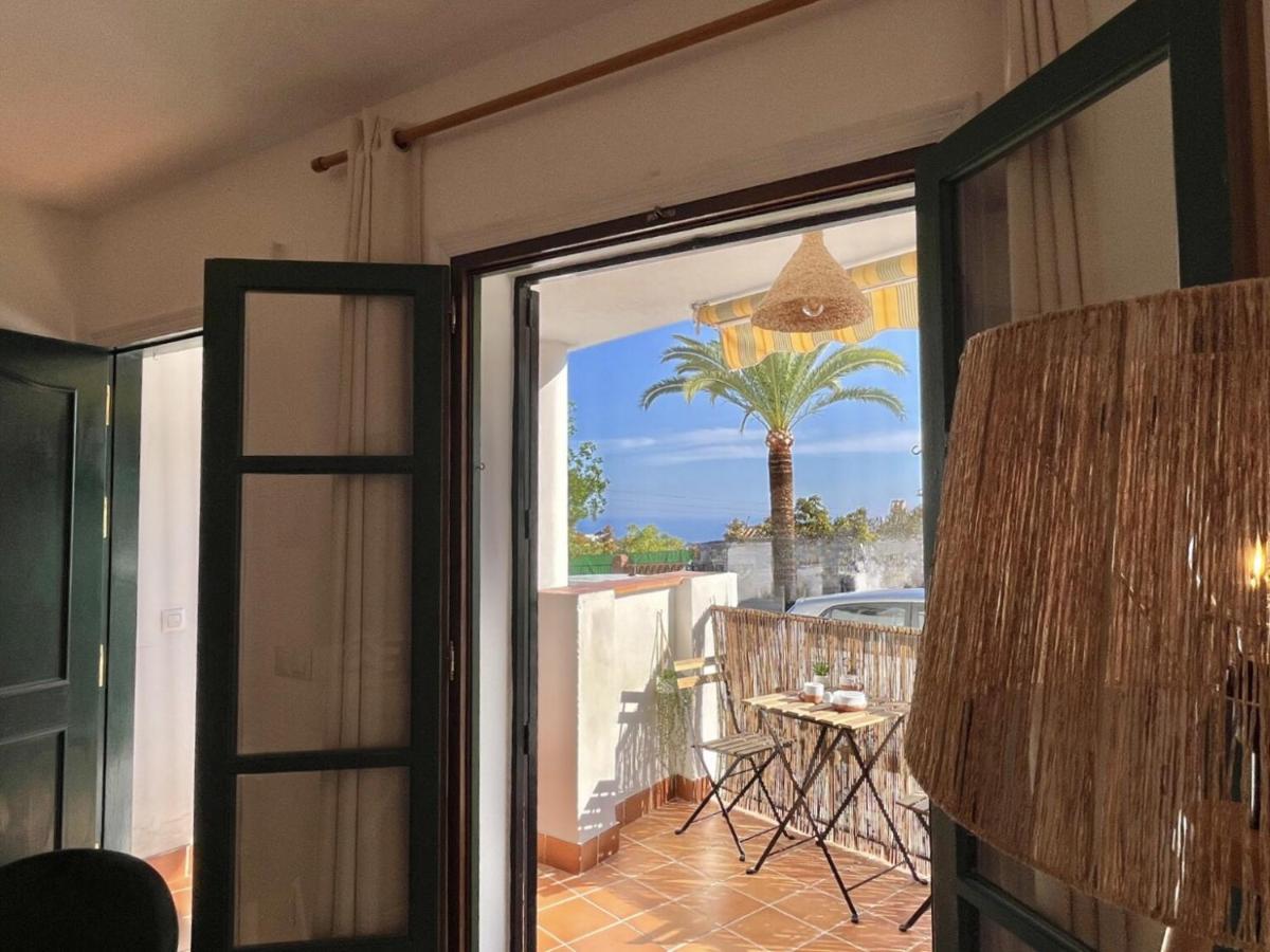 Casa La Aguanosa Con Piscina Y Vistas Al Mar Apartamento Frigiliana Exterior foto